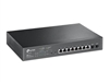 TP-LINK JetStream 8-port Gigabit PoE+ Switch, + 2xSFP (150W)