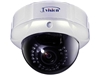 I-vision IR WDR vandaalbestendige mini-dome camera