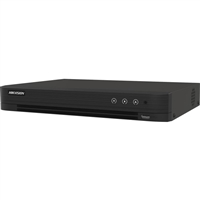 Hikvision 4 kanalen AcuSense PoC Turbo DVR, A/A
