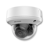 Hikvision 5MP TurboHD Dome, 2.7~13.5mm lens, PoC